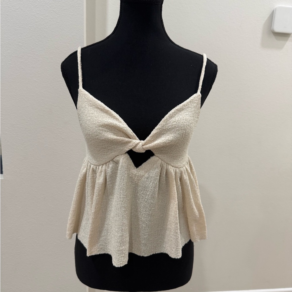 Urban Outfitters Cream Camisole Top